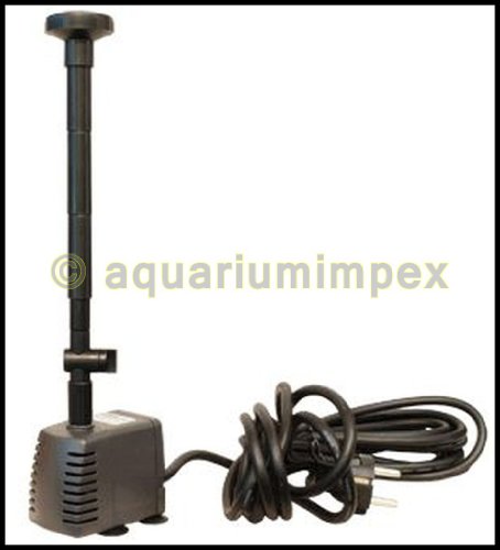ATMAN PH-500 SPRINGBRUNNENPUMPE + FONTÄNE PUMPE 730L/H BRUNNEN PUMPE TEICHPUMPE