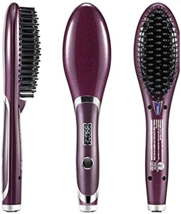 WYJD Hair Straightener ® Straightening Brush Hair Straighteners Digital LCD Anti Frizz Hair Styler Instant Heat Up Variable Temperature Control Straight Straight Hair Comb Straight Roll Dual Perm (1 pcs)