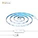 Produktbild iHaper Smart LED Stripes, 2m, dimmbar, bis zu 16 Millionen Farben, kompatibel mit Apple HomeKit, App, unterstützt Siri Sprachsteuerung, 2.4 GHz WiFi, IP65 wasserdicht, energiesparend, USB Licht Streifen für Indoor Dekoration, Bar, ideales Geschenk
