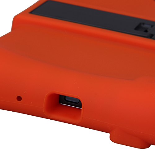 NEWSTYLE Samsung Galaxy Tab 4 7.0 Kinderfreundliche Silikon Hülle Schutzhülle Tasche Case für Samsung Tab 4 SM-T230 / T231 / T235 (7 Zoll) – Orange - 6