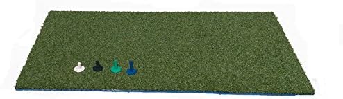 Always in Season Golf Practice Mat With 4 Driving Range Quality Rubber Tees