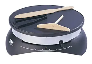 Krampouz Paderno World Cuisine Tibos Electric Crepe Maker, 13-inch, Multicolour