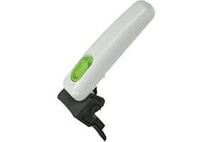 Poignée blanche + bouton vert + vis Friteuse SS-992252, SS-1530001387 SEB