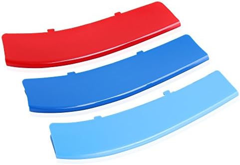 Plastic Kidney Radiator Grill Stripes Stripe for BMW F10 °F11 5 SERIES 528i 535i 550i with Performance Black Kidney Grill (12 Beams)