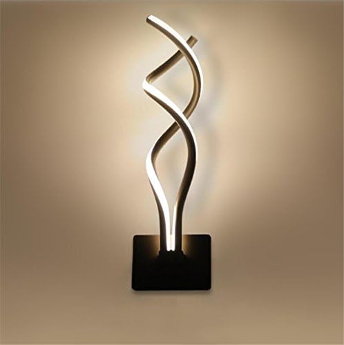LED Modern Wall Light Indoor Curve Modeling Acrylic Aluminum Wall Lamp Sconce Bedside lamp Contemporary Simplicity Style Lighting Fixtures For Bedroom Living Room Corridor