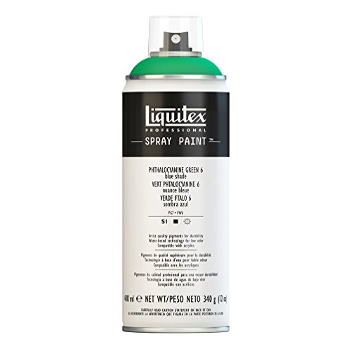 Liquitex Professional - Acrílico en spray, 400ml, verde ftalocianina 6 (tono azul)