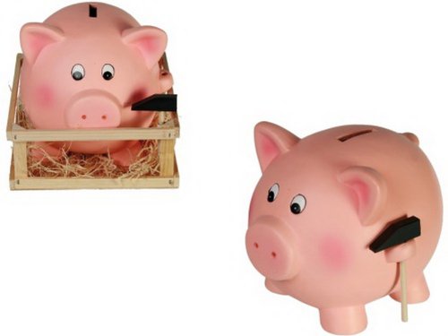 Preisvergleich Produktbild JUMBO Keramik Sparschwein mit Hammer