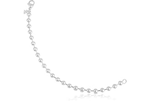 TOUS Damska srebrna bransoletka ze stretchem, 18 cm, 18 cm, Srebro