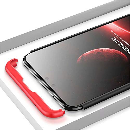 Ttimao Funda Huawei P20 PC Hard Case a Prueba de Golpes Resistente a Los Ara  azos Ultrafino 360    Caja Protecci  n Tres en Uno Cubierta Protectora Oro Rosa 