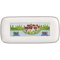 Piatto Per Dolci Villeroy & Boch Charm & Breakfast - Design Naif, Porcellana Premium, 35x16 Cm - Foto 11