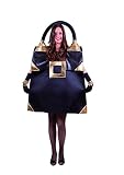 Color negro Nines d\'Onil Export - Disfraz de bolso para adultos, color negro y oro (D5013)