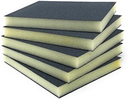 Fine Grit Flexible Sanding Pads (12cm x 10cm)
