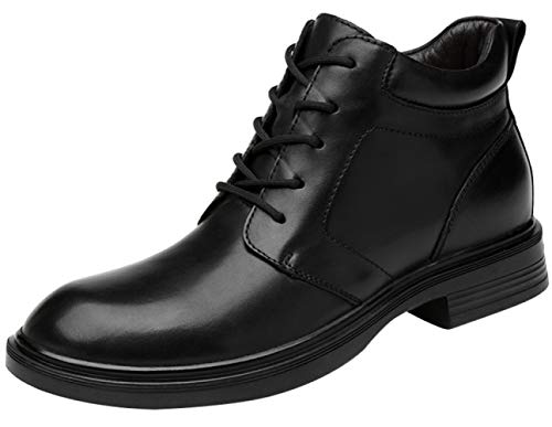 RSHENG Herren Schnürschuhe Retro Derby Stiefeletten Casual Martin Stiefel Größe Schwarz Upgrade,Black2-45EU RSHENG Herren Schnürschuhe Retro Derby Stiefeletten Casual Martin Stiefel Größe Schwarz Upgrade,Black2-45EU