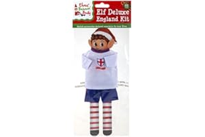 Ditzy Doll ELF ENGLAND OUTFIT - England Football Kit For Elves Behavin Badly Christmas Fun