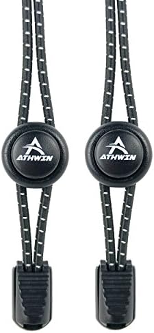Athwin Laces – Speed Lacing System for Trainers, Ideal For Comfort And Support Elastic Lock Shoelaces No Tie Shoes More | Save Time With Professional Laces Ideal for Children and Adults