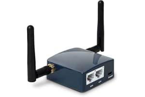 GL.iNet GL-AR300M16-Ext Mini Travel Router with 2dbi External Antenna, USB, OpenWrt Pre-Installed, Repeater Bridge, 300Mbps High Performance, 16MB Nor Flash, 128MB RAM, OpenVPN