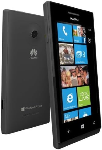 Huawei Ascend W1 Windows Phone,Movistar Sim Fee,Black