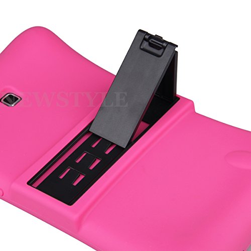 NEWSTYLE Samsung Galaxy Tab 4 7.0 Kinderfreundliche EVA Hülle Schutzhülle Tasche Case für Samsung Tab 4 SM-T230 / T231 / T235 (7 Zoll) – Rosa - 4