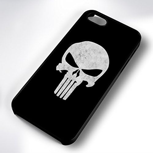PUNISHER SKULL TYPE DESIGN BLACK HARD PHONE CASE COVER (#BH) for IPHONE 6/6s