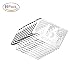 Produktbild Hoverex 30-in-1 Geldbörse Multitool Credit Card Sleek Minimalist Edelstahl Wallet Card – Silber (10 Stück)