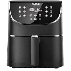 Cosori Friteuse sans Huile à Air Chaude 3,5L, Air Fryer avec 11 Programmes, Fonction de Maintien au Chaud & Préchauffage, LED Écran Tactile Minuterie Température Réglable,100 Recettes, sans BPA 1500W