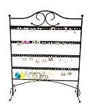 Mango Steam Organizador de Joyas para Pendientes, Negro