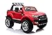 Produktbild Babycar 650R Auto für Kinder Auto Jeep SUV Ford Ranger (rot) Luxury mit Rollen aus Kautschuk, Monitor Touch Screen, MP3 und MP4, Fernbedienung Motoren 4 x 4 Real