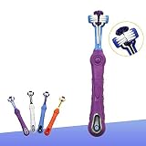 Calidad profesional: nuestro cepillo de dientes está diseñado según los estándares exigidos por los profesionales del cuidado de perros para darte los mejores resultados posibles para uso en el hogar.