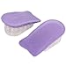 Produktbild sourcingmap 2 x lila klar 5 Stufen Höhe 1,7" Höhe Schuhe Silikon Gel Einlegesohlen Pads