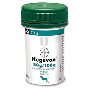 Antiparassitario per cani ‘BAYER’ BAYER NEGUVON ANTIPAR.POLVERE GR.75 PZ 1 –