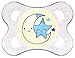 MAM Air Silicone 512711 Dummies 0-6 Months Pack of 2 for Boys Double Pack Assorted Colours Bisphenol A-free