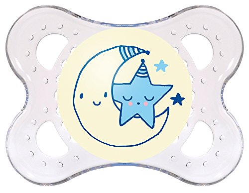 MAM 665127 – Night Latex 0-6 , Doppelpack - 3