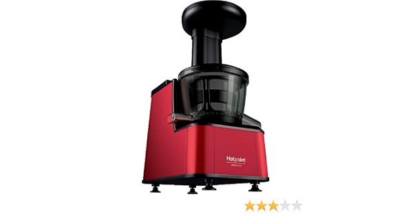 Hotpoint Ariston SJ 4010 FR0 - F103079 SLOW JUICER EASY, centrifuga  estrattore a freddo, colore ROSSO : Amazon.it: Casa e cucina
