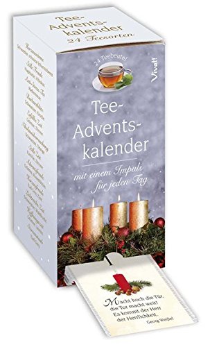 Preisvergleich Produktbild Tee-Adventskalender: 24 Teesorten