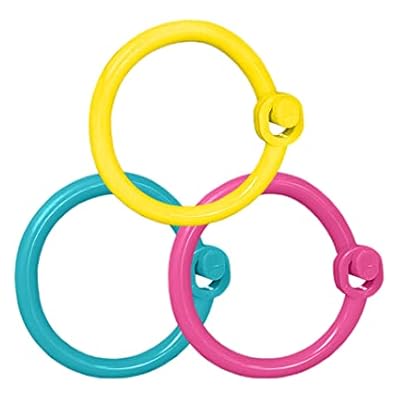 Lumi | Set Of 3 Clips For Portable White Noise Machine | Yellow, Blue, Pink | Easy Clean | Child Safe | Compatible With All Lumi Portable White Noise Machines…