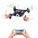 Produktbild FPV Mini Drohne Syma X21W 2.4 GHz mit 6 Achsen Gyroskop RC Quadcopter 3D Flip EIN Schlüssel Start / Landung, Headless Modus Pocket Drone für Anfänger Kinder-Schwarz