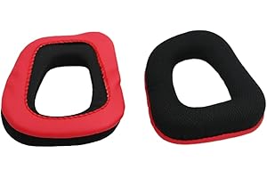 HIOPOIUYT Cuscinetti di ricambio in spugna per cuffie da gioco G35 G430 G432 G332 (1 paio)