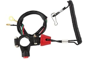 M.A.D MYLDAN AUTO DESIGN UNIVERSAL KILL SWITCH LANYARD TETHER PULL CORD QUAD BIKE MOTOCROSS TRIAL MX ATV