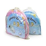 Single Reisebett für Kinder blau/rosa (rosa) - 4