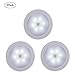 Produktbild Lampe Veilleuse,6 LED, Sensorlampe, Bewegungsmelder, Wandleuchte, eingebauter Magnet mit Klebeband für Schlafzimmer/Treppen / Flur, 3 Stück