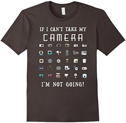 Men's Funny Photographer Videographer Photography T-Shirt 2XL Asphalt