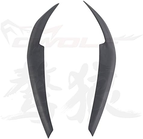 Fiber Glass Eyelids Eyebrows of Headlight Covers