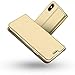 Price comparison product image Radoo iPhone XS Max Case, Premium PU Leather [Ultra-slim] Flip Wallet With TPU Shockproof Inner Shell [Magnetic Closure] Stand Function Folio Cover For Apple iPhone XS Max 6.5" (Gold)