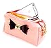 HOMIES INTERNATIONAL Cute Premium Smart, Stylish Bow design Multi-Purpose bags, clutch, purse, wallet for Teenagers, Girls and ladies Color: PINK RS.599.00