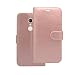 Produktbild Portemonnaie Flip Case Schutzhülle in Rosé Gold Kompatibel mit Alcatel 3v