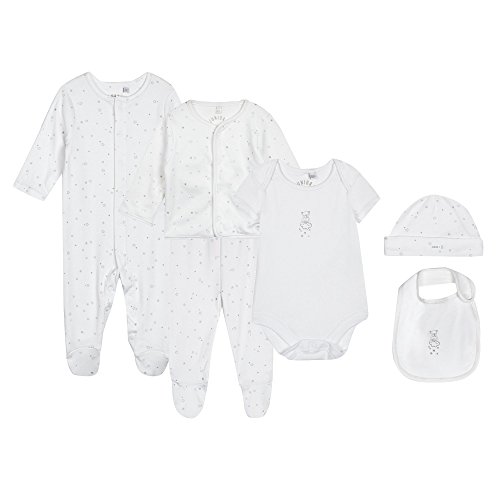 J By Jasper Conran Designer Babies White Bear And Star Six Piece Set