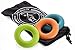 Produktbild Thunderdog Handtrainer - Set 3 Ringe für Kleine und Normale Hände Unterarmtrainer, Fingertrainer 3 Schwierigkeitsstufen Trainingsstufen mit Beutel Anti Stress Ringe 70mm