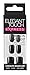Elegant Touch Pre-Glued Express Nails, Polished Black