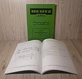 deutz 3 50  Bedienungsanleitung und Ersatzteilliste Deutz Traktor F1L514/50 4 Gang H1053-3