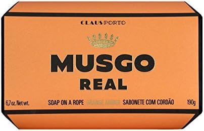 Musgo Real Soap on a Rope - Orange Amber (190g)